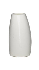 Round White Vessel