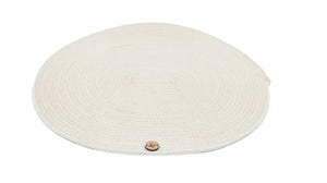 Oval Placemats Ivory