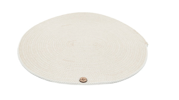 Oval Placemats Ivory