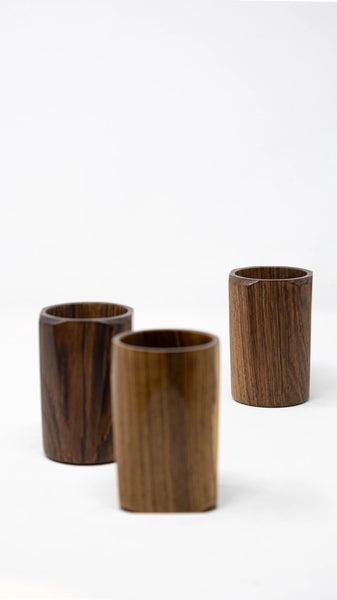 Wood Tea Cup