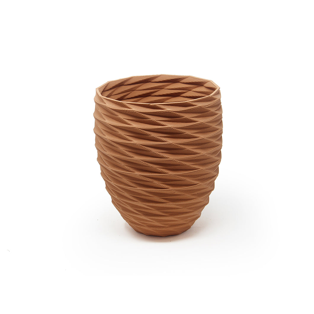 Geo Terracota Vessel